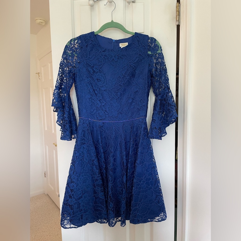 Sophisticated Blue Formal Dress